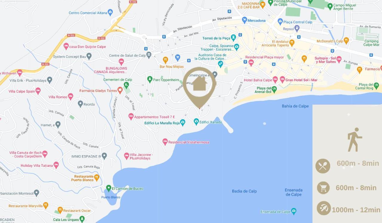 Apartamento Anfiteatro - Costa Carpediem Calpe Ngoại thất bức ảnh